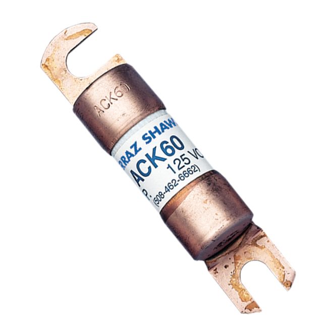 ACK250 - Forklift Truck Fuse 125VAC/VDC 250A Blade Mount ACK Series